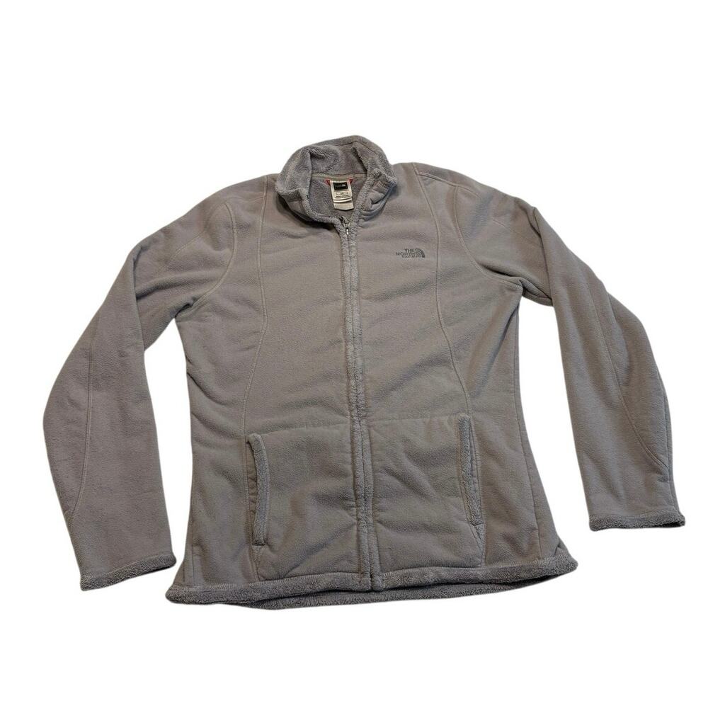 The North Face Morningside Jacket Women’s Large Gray Sherpa Lined Fleece